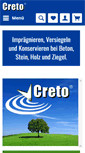 Mobile Screenshot of creto.de